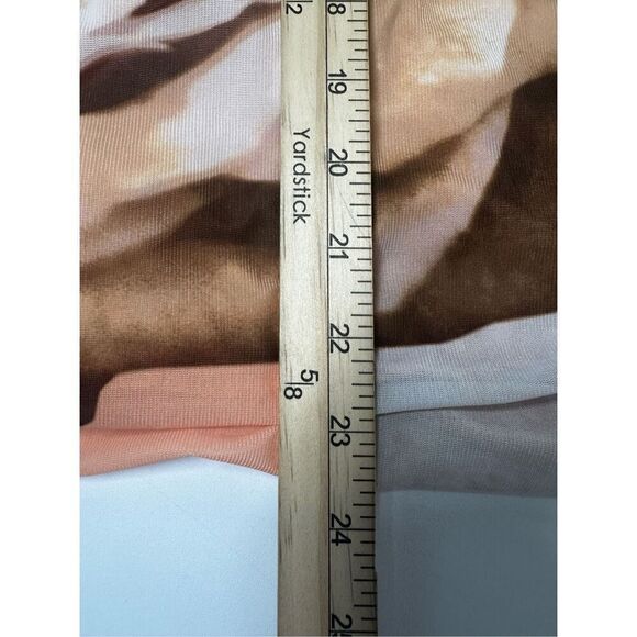 JOY IS CONTAGIOUS BOHEMIAN SLEEVELESS TOP SIZE 1X Floral Print Lined - Picture 7 of 13